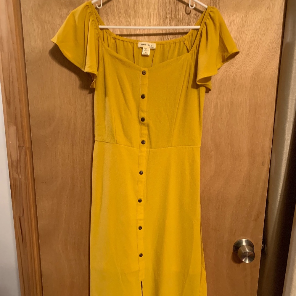 Monteau Yellow Dress